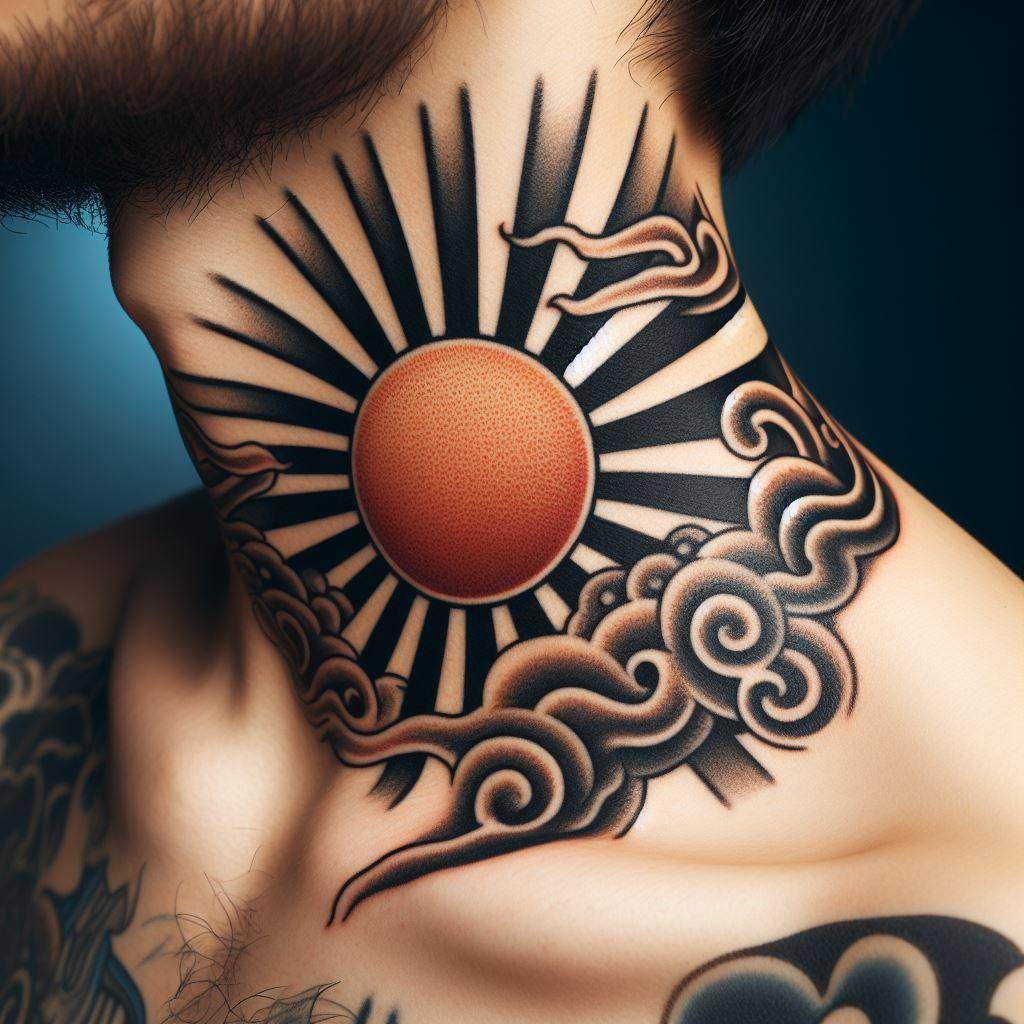 Rising SUN Tattoo 11