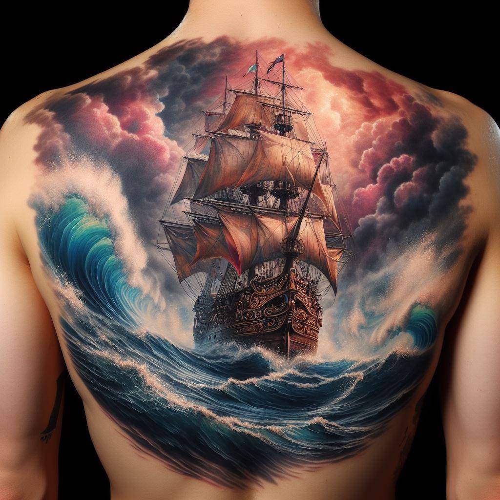 Ship Tattoo 11