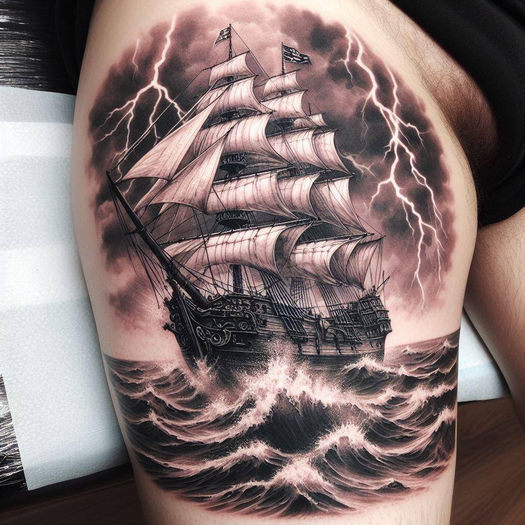 Ship Tattoo 8