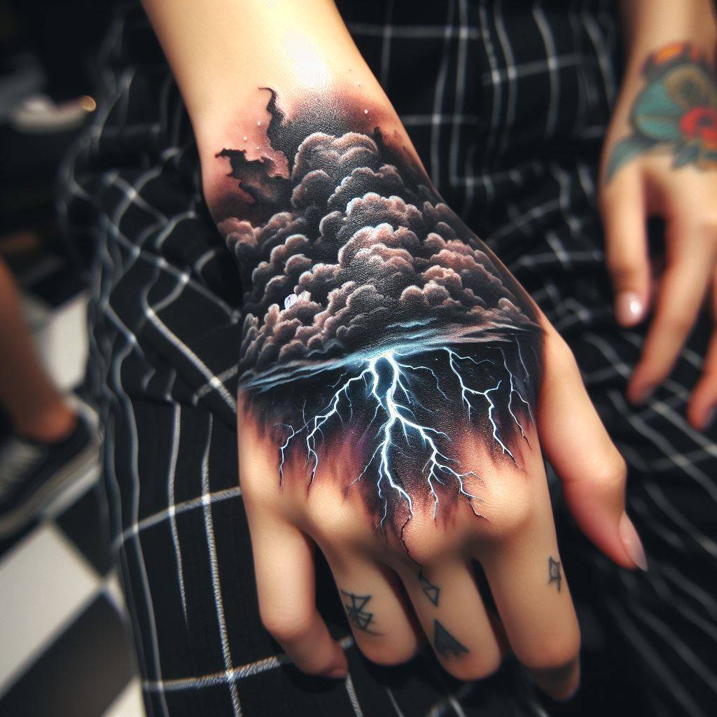 Storm Cloud Tattoo 12