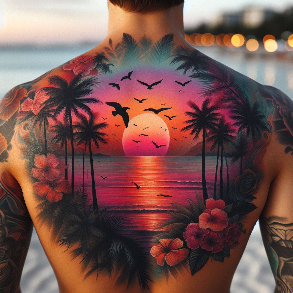 Sunset Tattoo 8