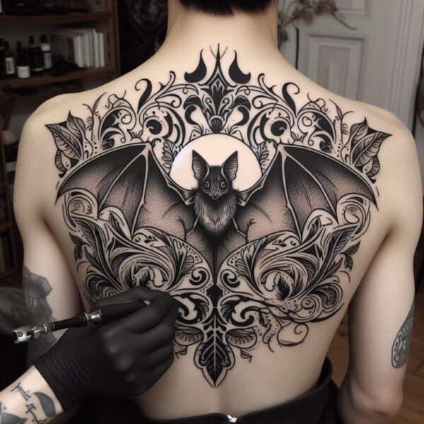 Traditional Bat - Your Own Tattoo Design: Custom Designs Crafted for ...