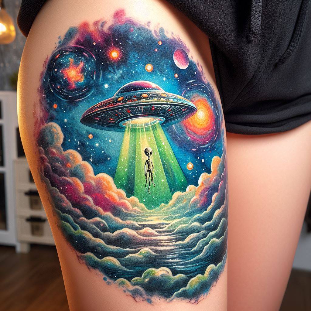 UFO Tattoo 11