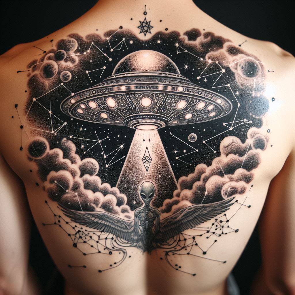 UFO Tattoo 8