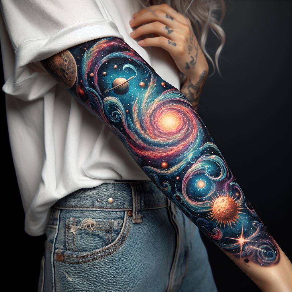 Universe Tattoo 4