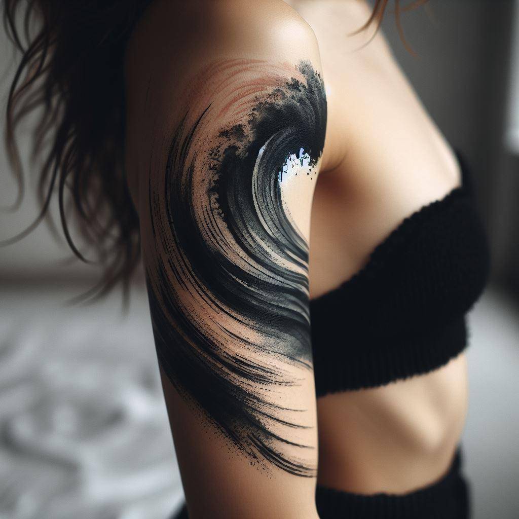 Wave Tattoo 6