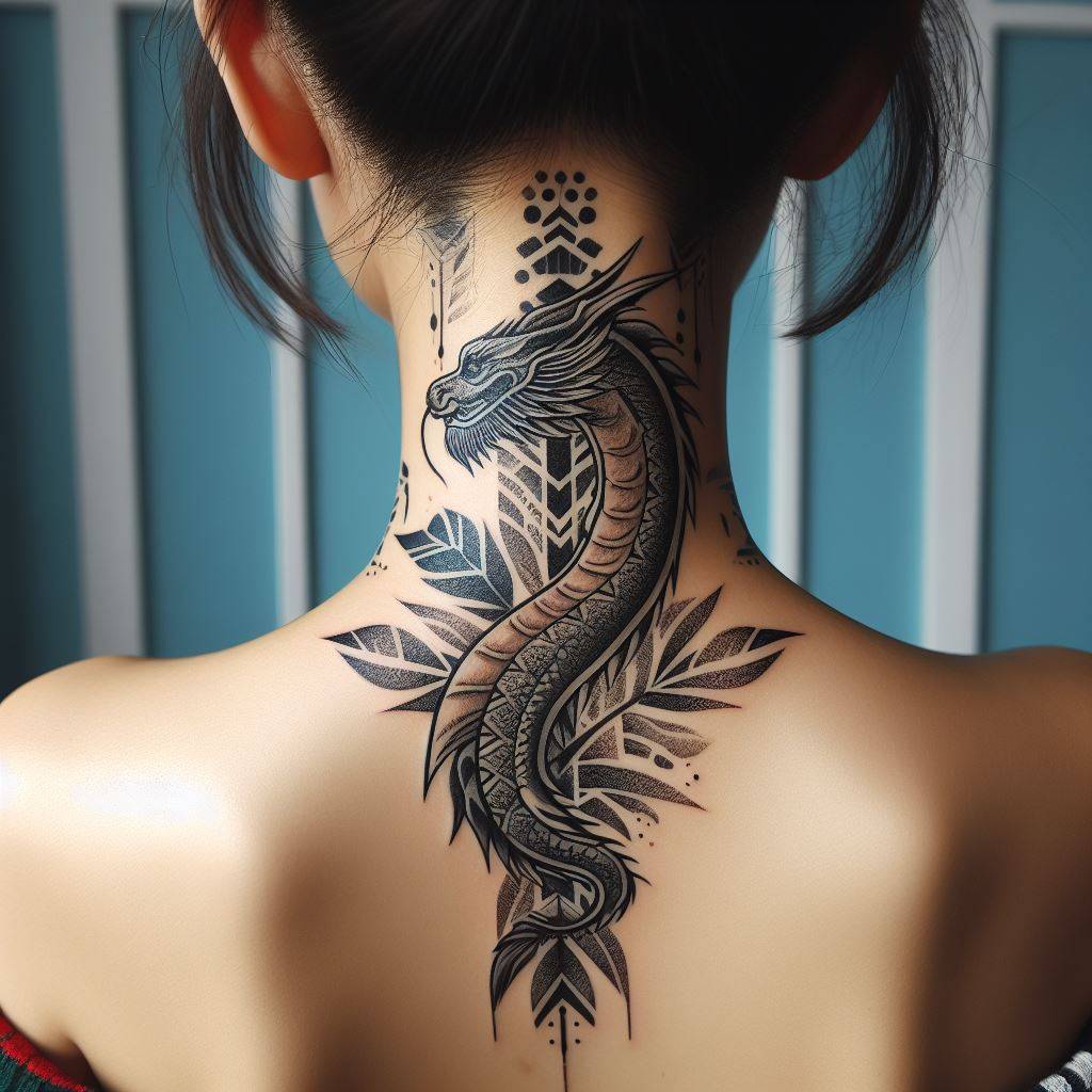 Asian Dragon Tattoo 7