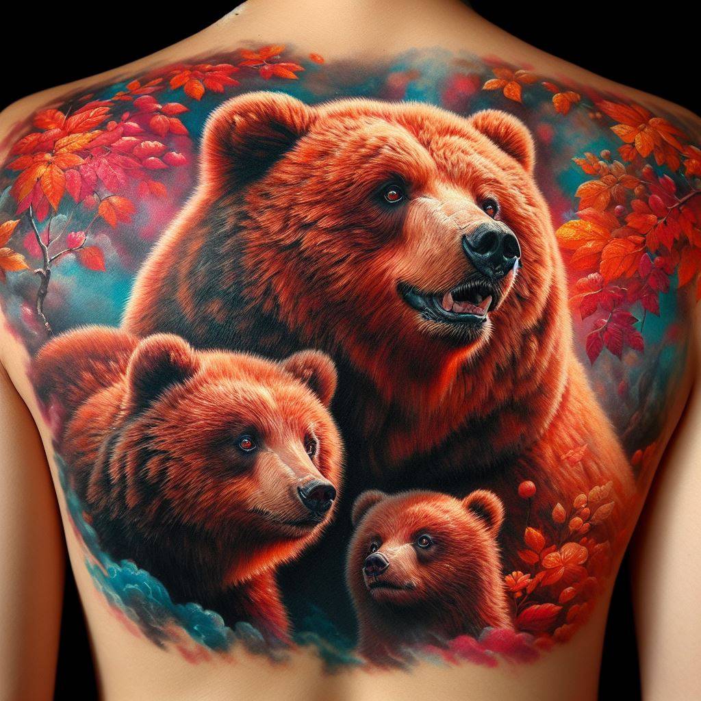Bear Tattoo 8