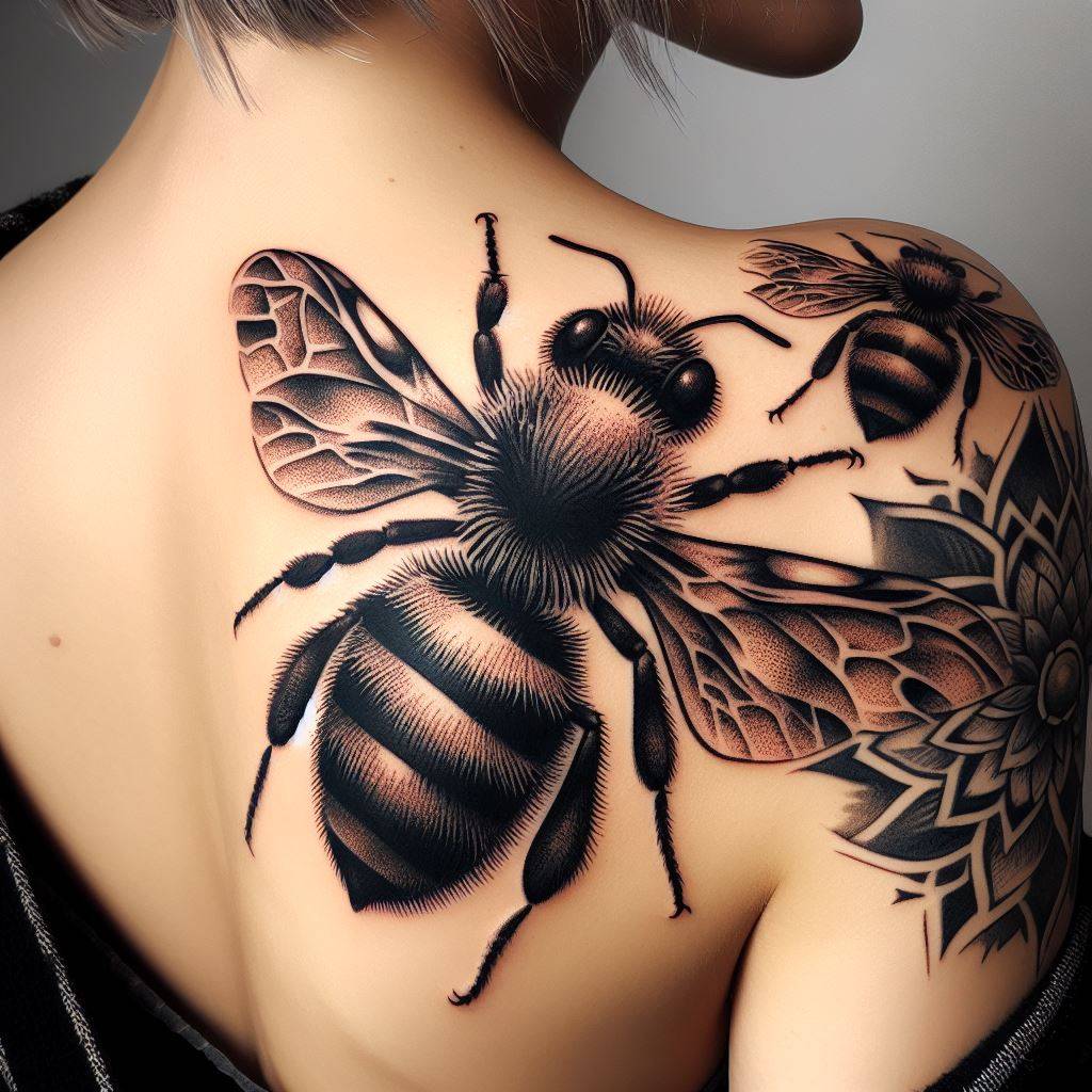 Bee Tattoo 11