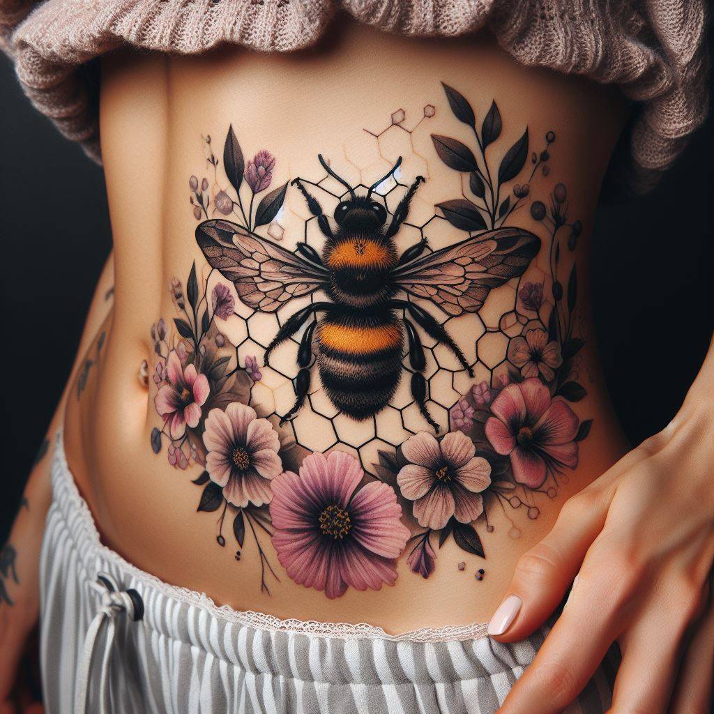 Bee Tattoo 13
