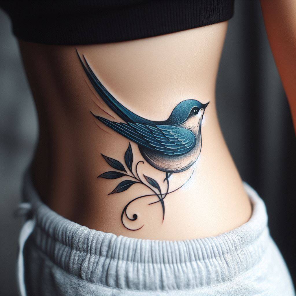 Blue Bird Tattoo 10