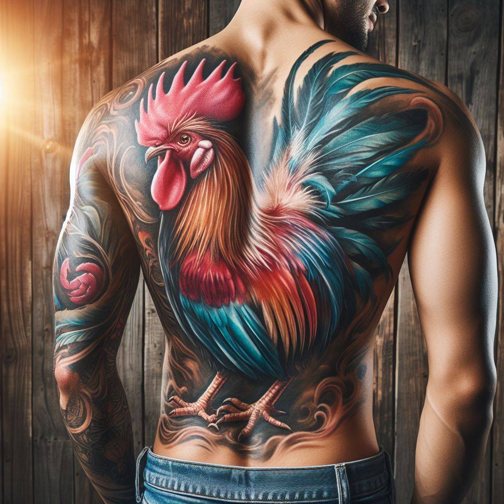 Chicken Tattoo 9