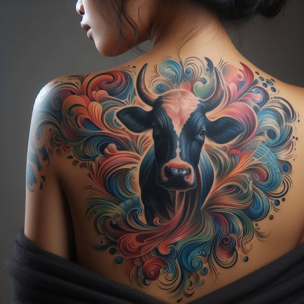 Cow Tattoo 10