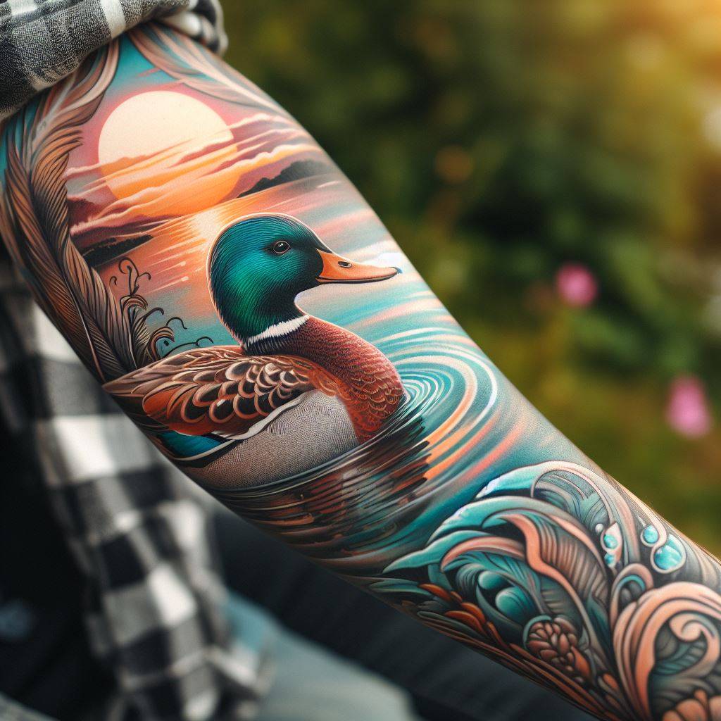 Duck Tattoo 3