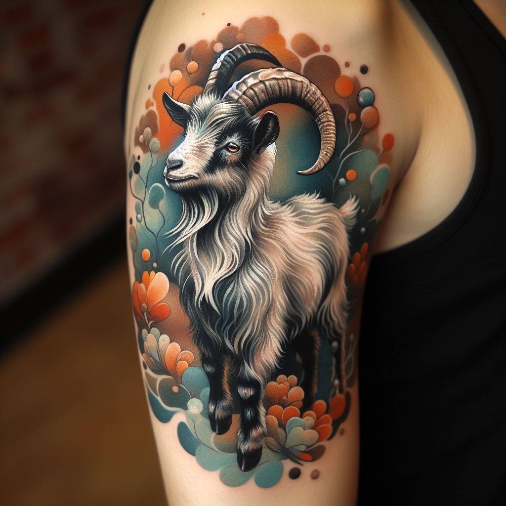 Goat Tattoo 5