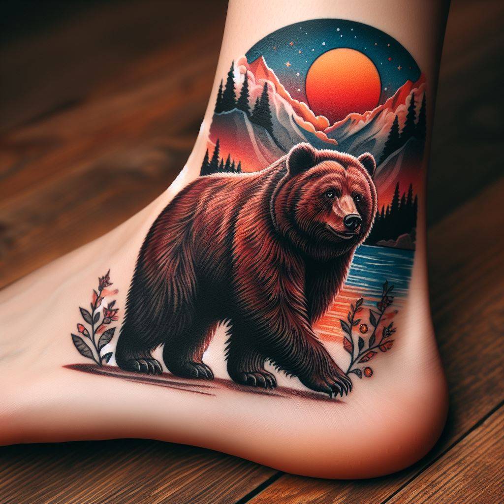 Grizzly Bear Tattoo 3