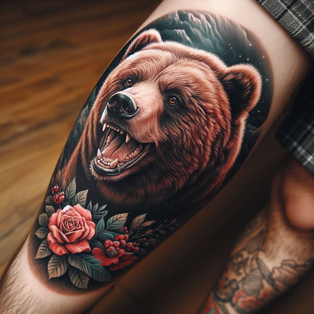 Grizzly Bear Tattoo 5