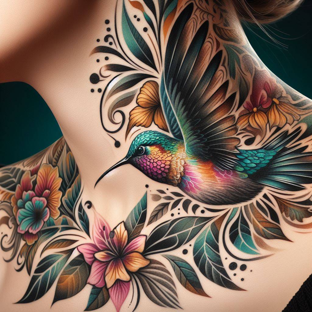 Hummingbird Tattoo 12