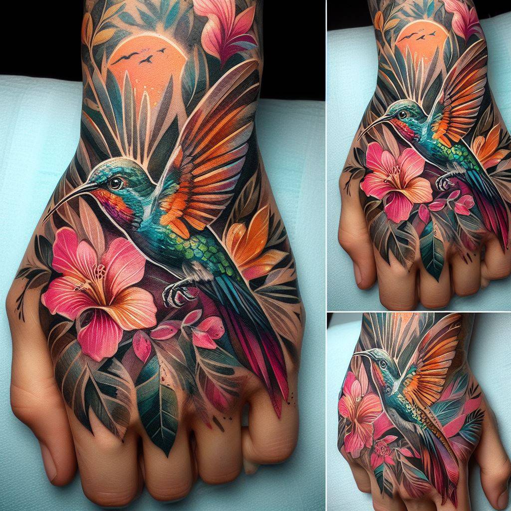 Hummingbird Tattoo 16