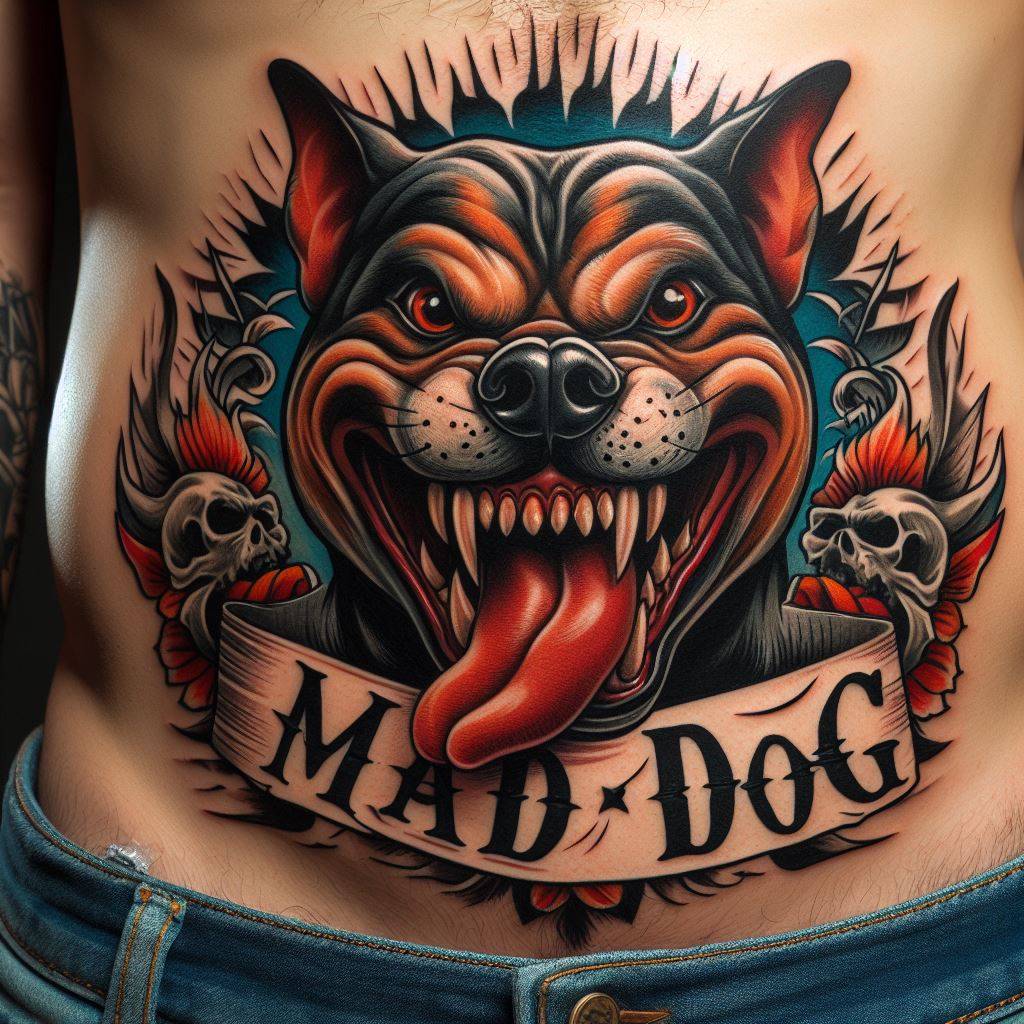 Mad Dog Tattoo 12