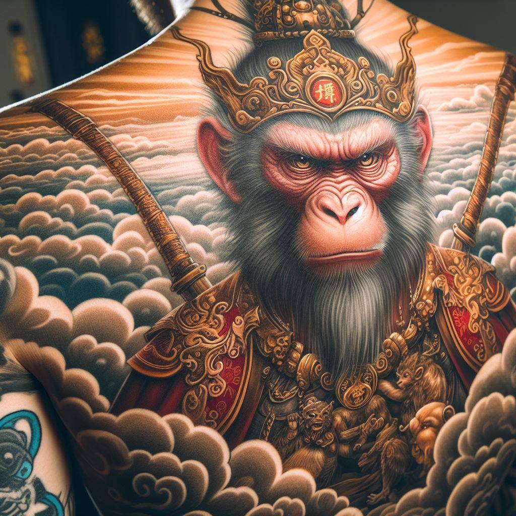 Monkey King Tattoo 11