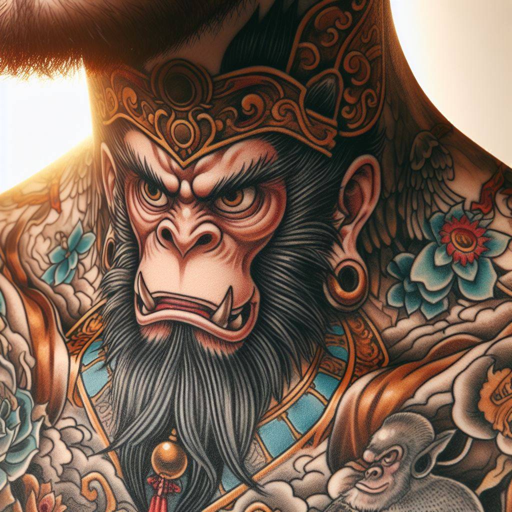 Monkey King Tattoo 13