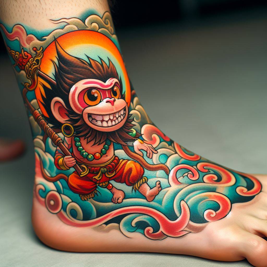 Monkey King Tattoo 2