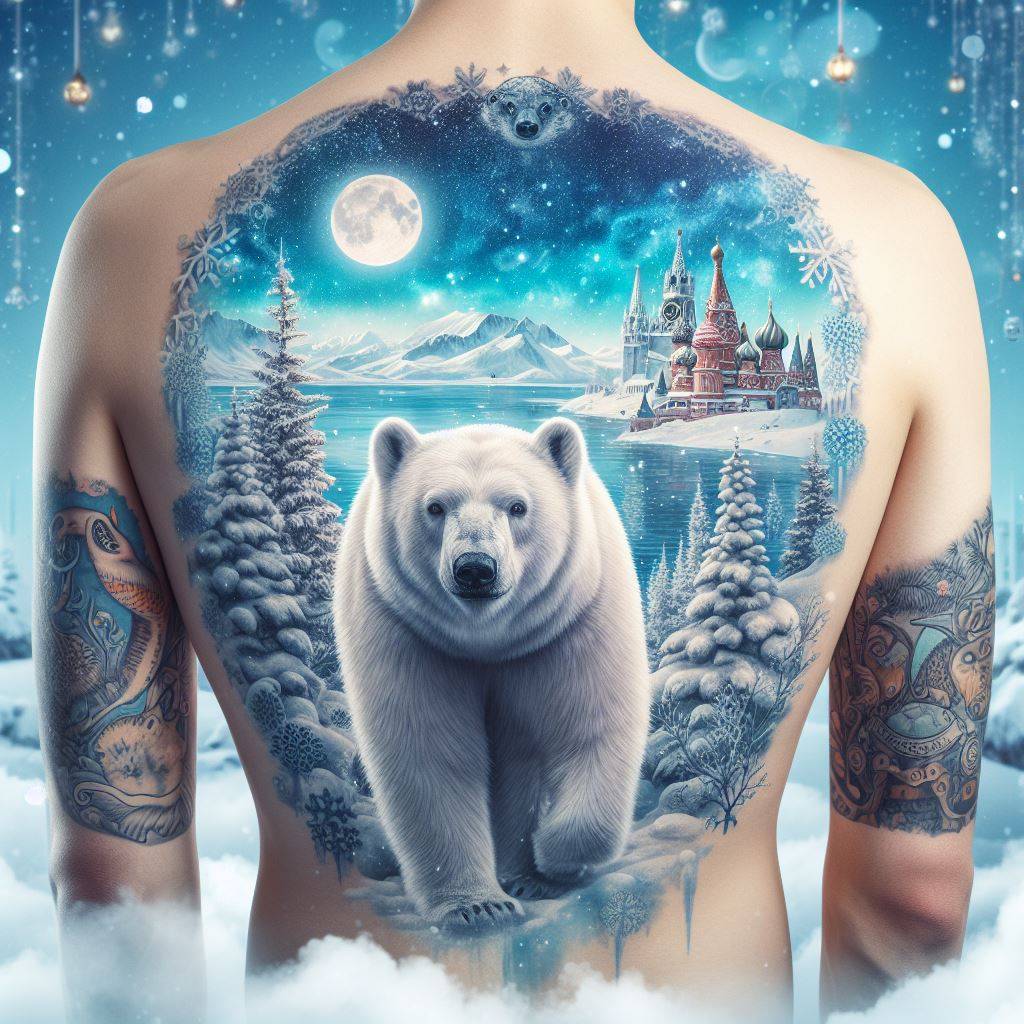 Polar Bear Tattoo 10
