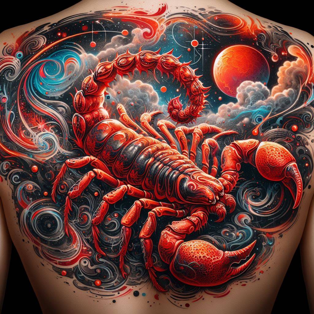 Red Scorpion Tattoo 9