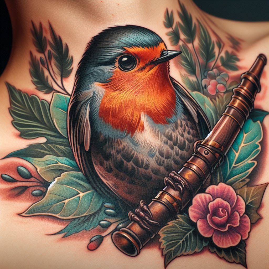 Robin Tattoo 9