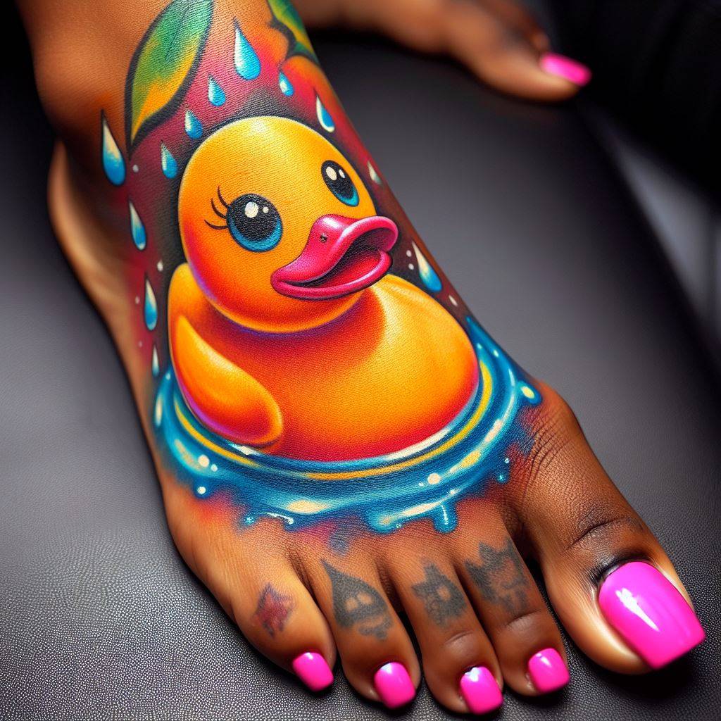 Rubber Duck Tattoo 2