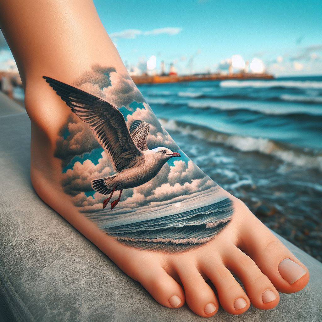 Seagull Tattoo 17