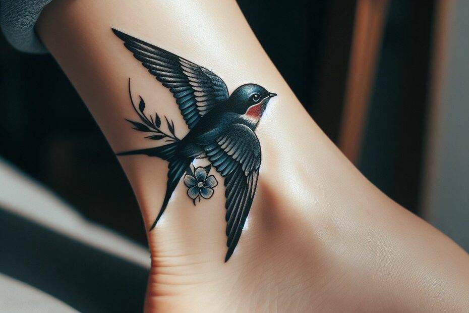 Swallow Bird Tattoo