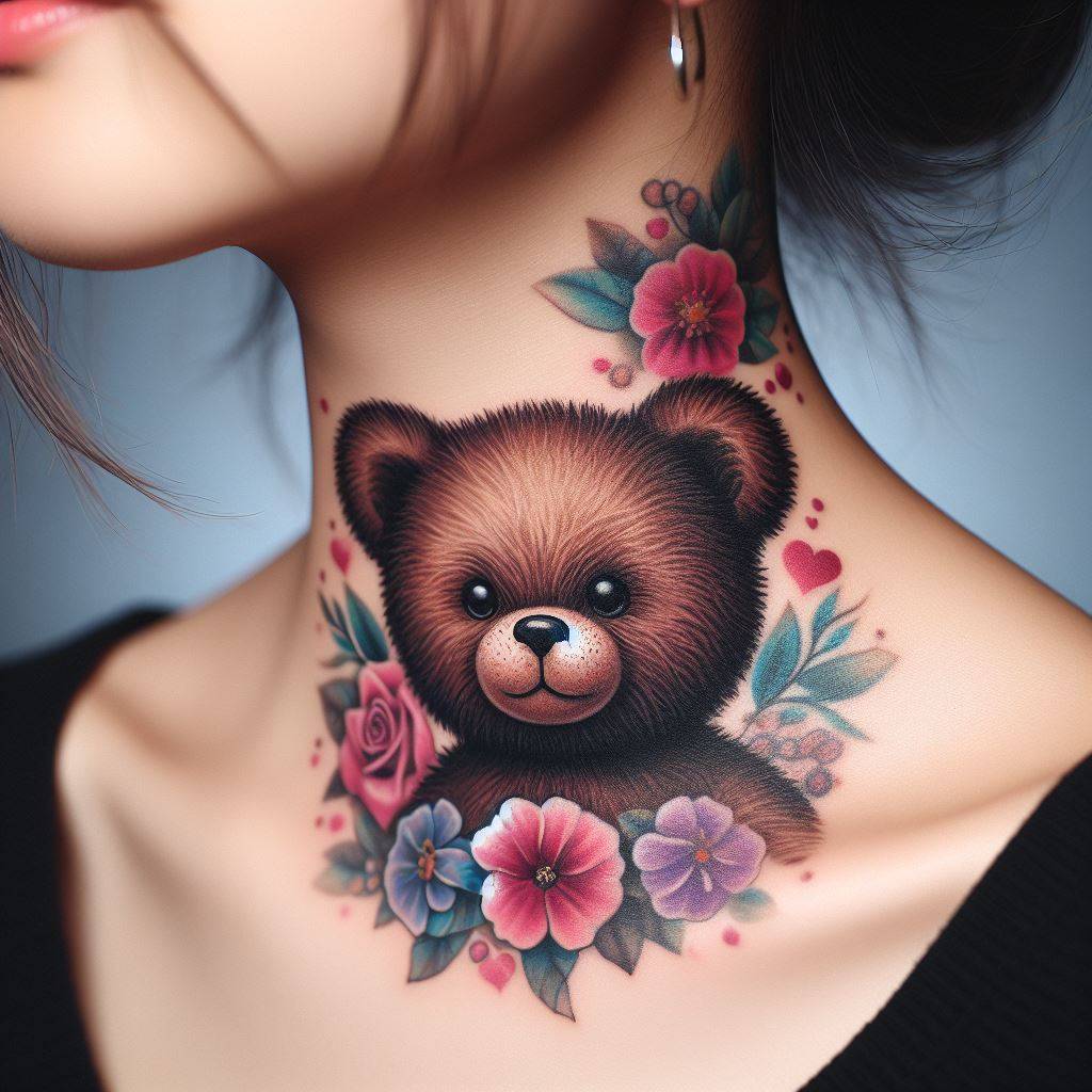 Teddy Bear Tattoo 9