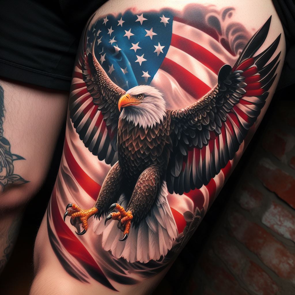 American Eagle Tattoo 15