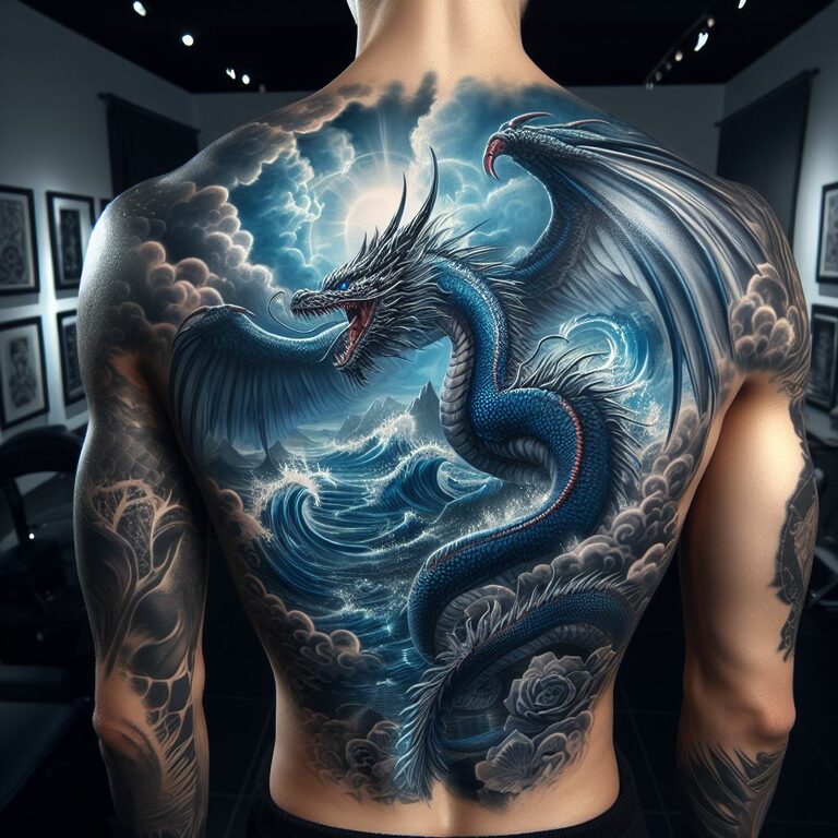 Blue Dragon - Your Own Tattoo Design: Custom Designs Crafted for ...