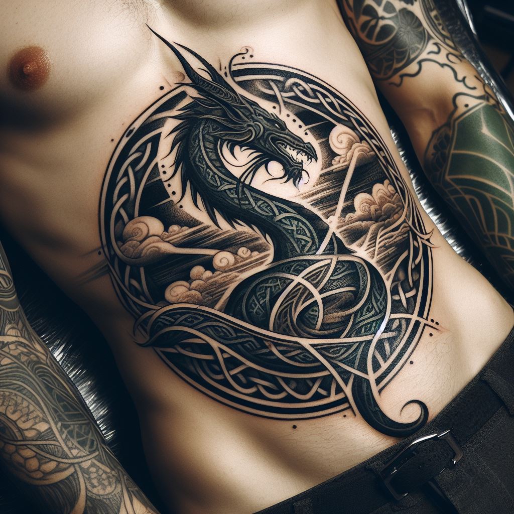 Celtic Dragon Tattoo 13