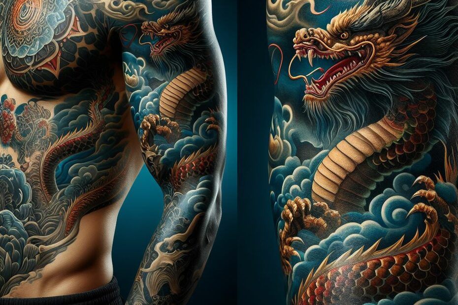 Chinese Dragon Tattoo 4