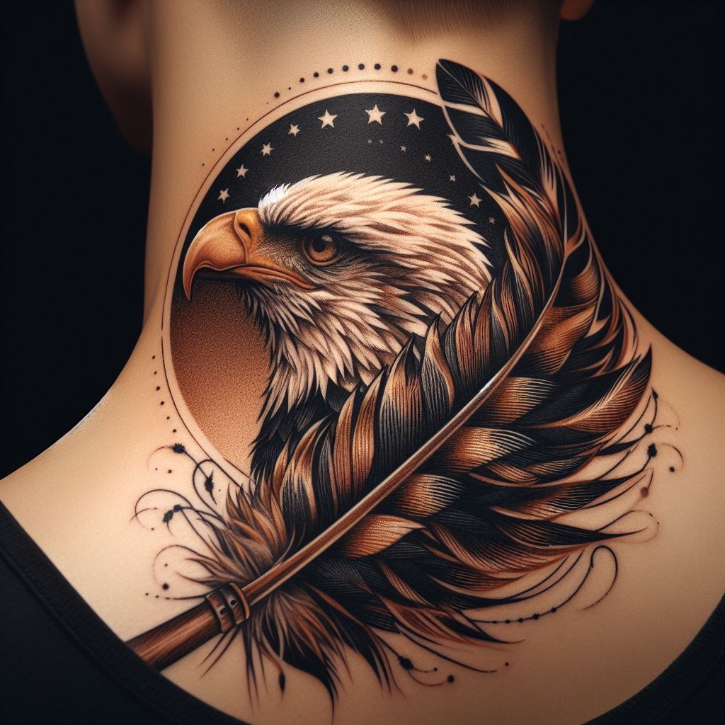 Eagle Feather Tattoo 7
