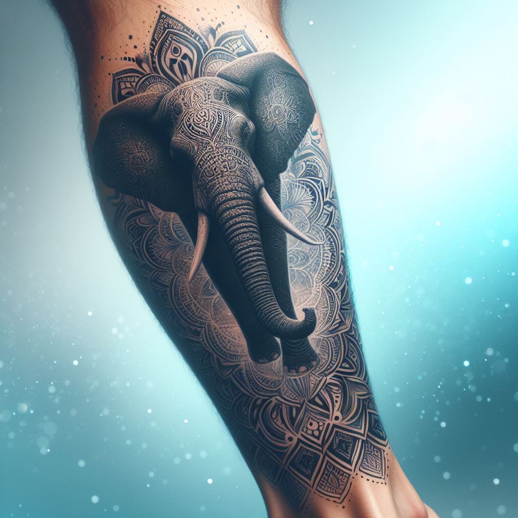 Elephant Tattoo 17