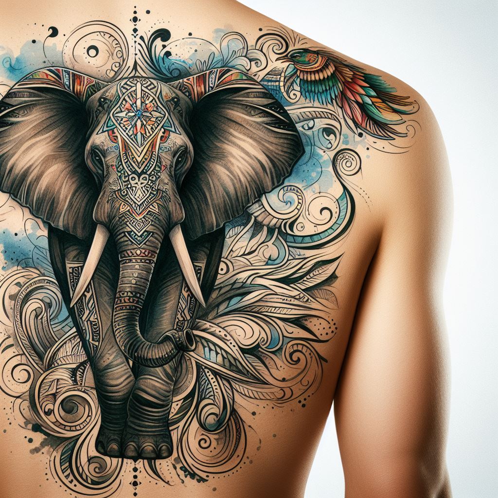 Elephant Tattoo 8