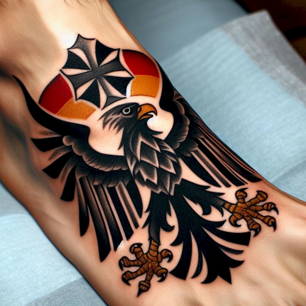 German Eagle Tattoo 17
