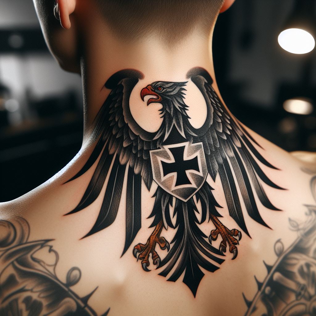 German Eagle Tattoo 9