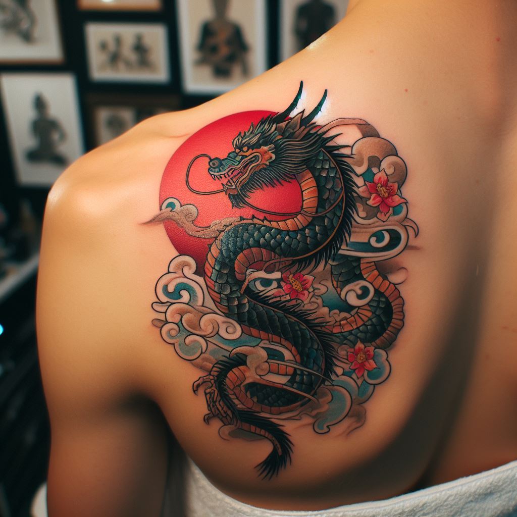 Japanese Dragon Tattoo 11