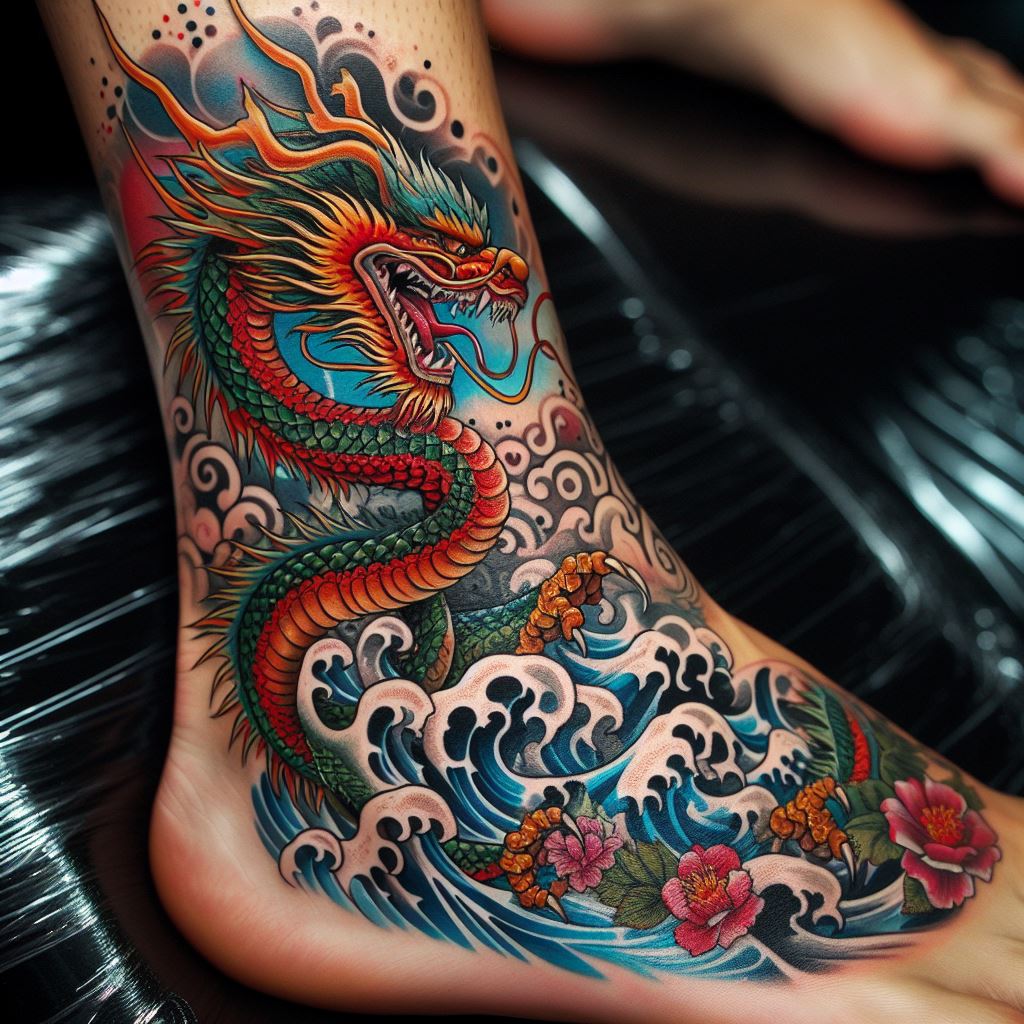 Japanese Dragon Tattoo 3