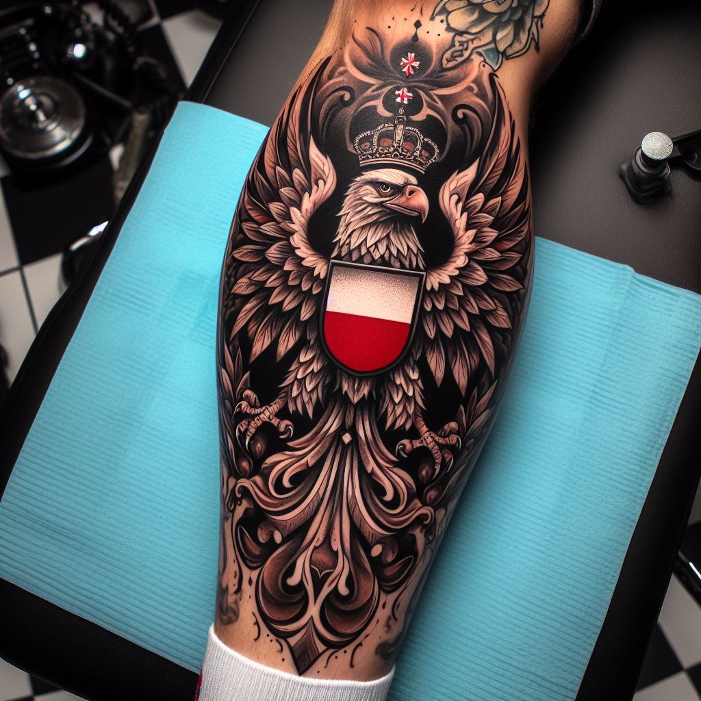 Polish Eagle Tattoo 5