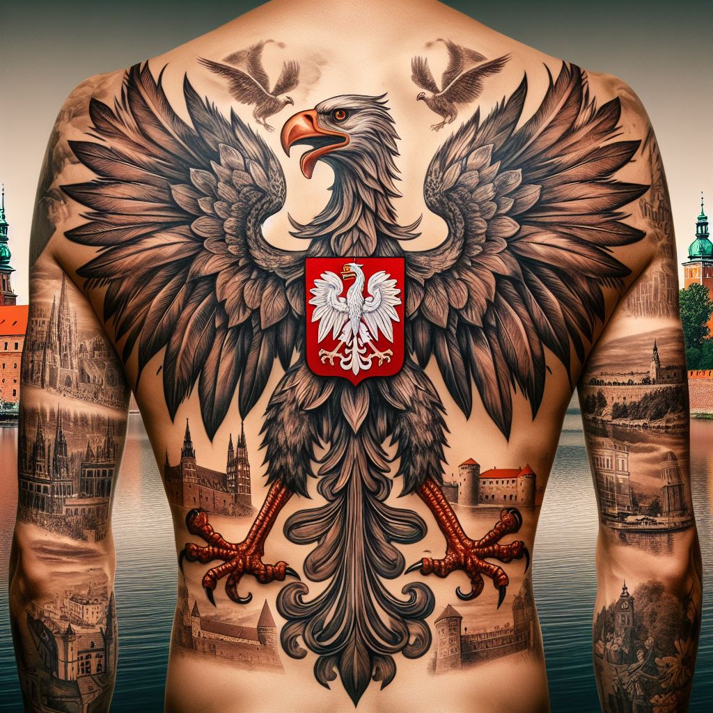 Polish Eagle Tattoo 9