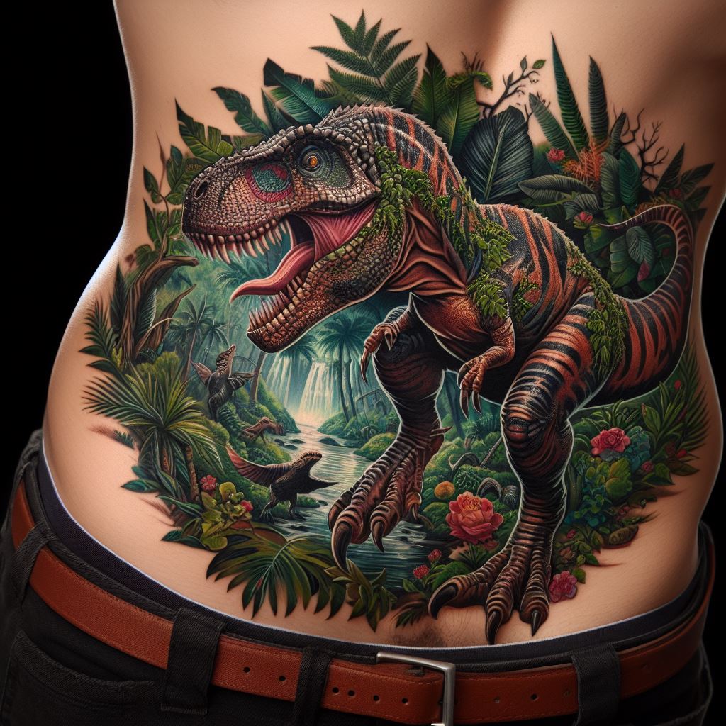 T Rex Tattoo 12