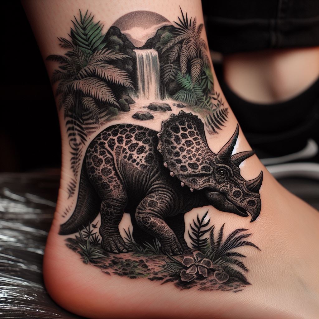 Triceratops Tattoo 16