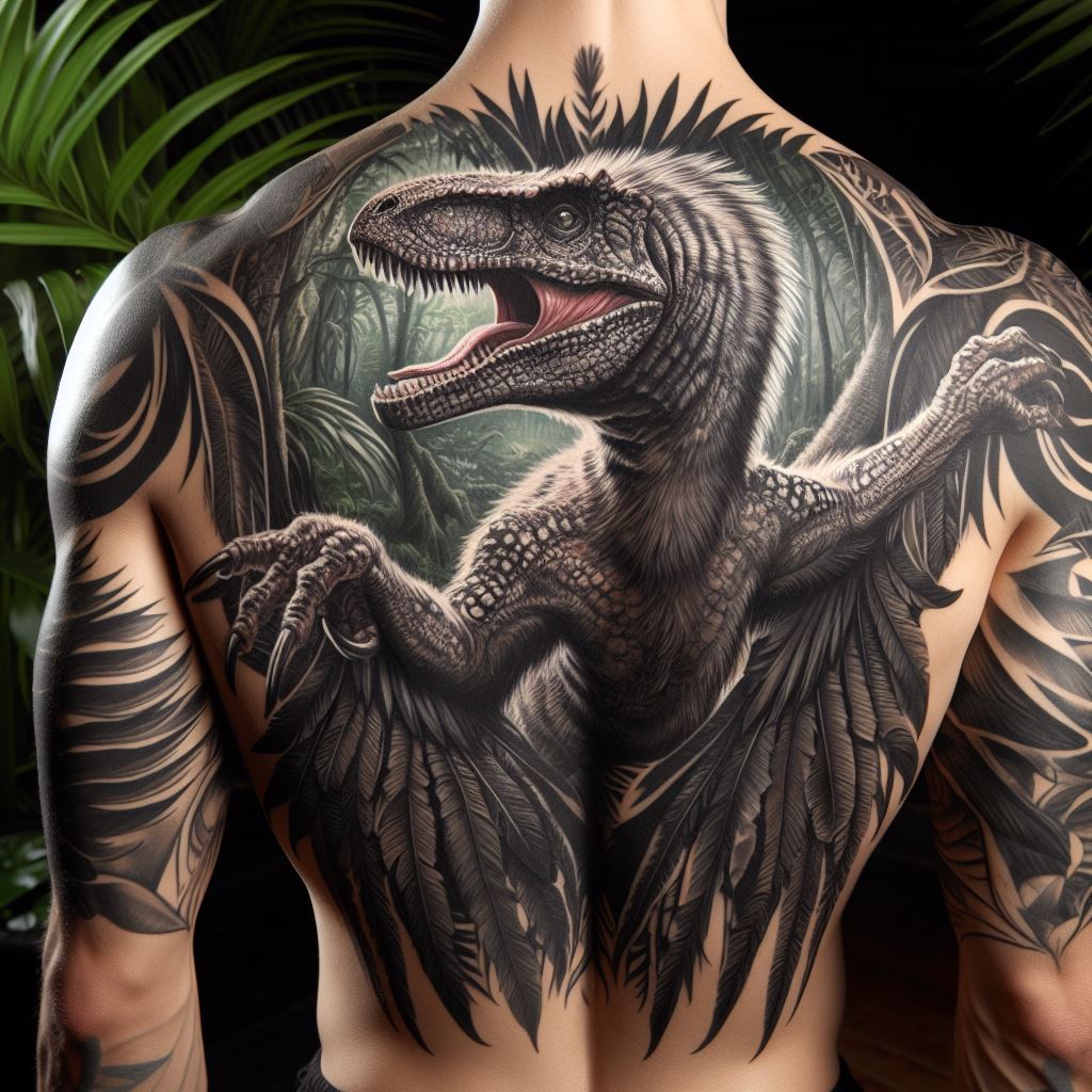 Velociraptor Tattoo 10
